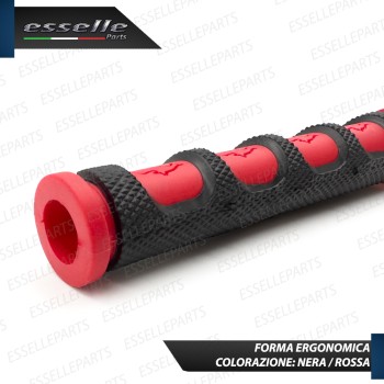 Coppia Copri Leve in Silicone Colore Nero e Rosso Specifiche per Cagiva