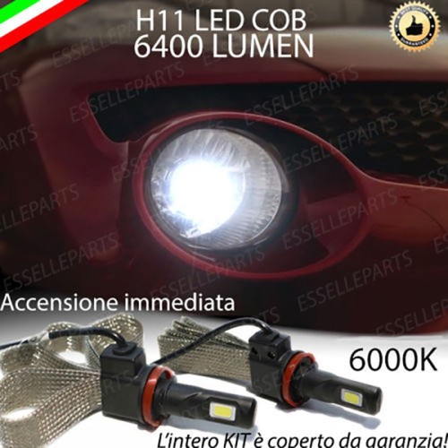 Kit Full LED Anabbaglianti H11 6400 Lumen 6000K bianco NISSAN JUKE
