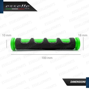 Coppia Copri Leve in Silicone Colore Nero e Verde Specifiche per Ducati