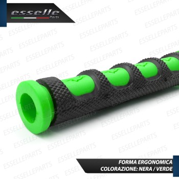 Coppia Copri Leve in Silicone Colore Nero e Verde Specifiche per Vespa