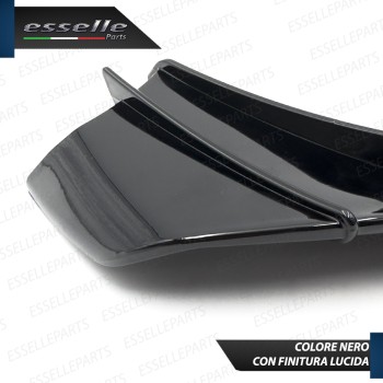 Set 2 Ali Laterali Adesive Colore Nero Lucido per Moto,Scooter,Quod Honda Set 2 Ali Laterali Adesive Colore Nero Lucido per Moto,Scooter,Quod Honda