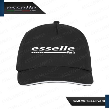 Cappello con visiera Esselle nero bianco