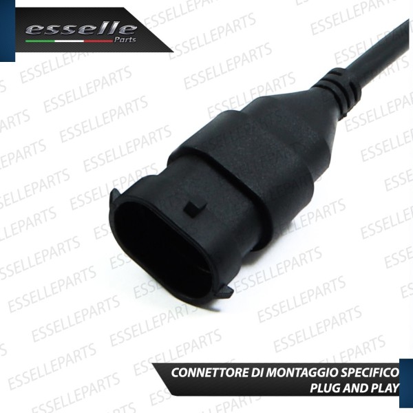 Lampada SINGOLA H16 mono LED 6000 LUMEN Canbus 6000K Bianco Ghiaccio