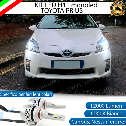 Kit Full Led H11 monoled 6500k canbus Toyota Prius Luce Bianca