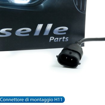 Kit Full Led monoled 6500k canbus lampade per H11 HONDA CR-V III