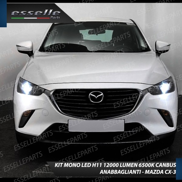 Kit Full LED H11 coppia lampade mono led anabbaglianti MAZDA CX-3