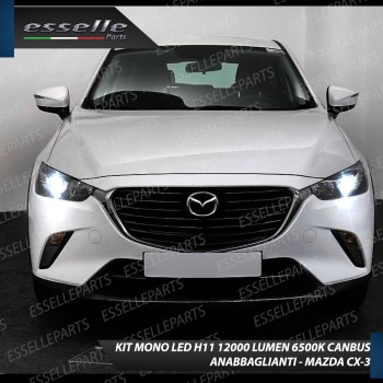 Kit Full LED H11 coppia lampade mono led anabbaglianti MAZDA CX-3