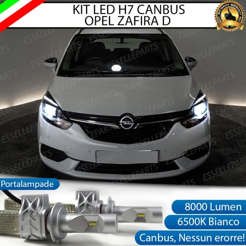 Kit Full LED H7 8000 LUMEN Anabbaglianti OPEL ZAFIRA C RESTYLING