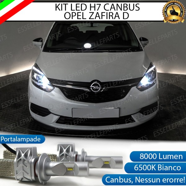 Kit Full LED H7 8000 LUMEN Abbaglianti OPEL ZAFIRA C RESTYLING