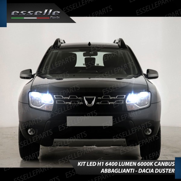 Conversione Fari Full LED 6000K bianco Dacia Duster Restyling