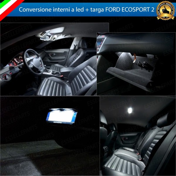Led interni Completo + targa FORD ECOSPORT II canbus 6000k