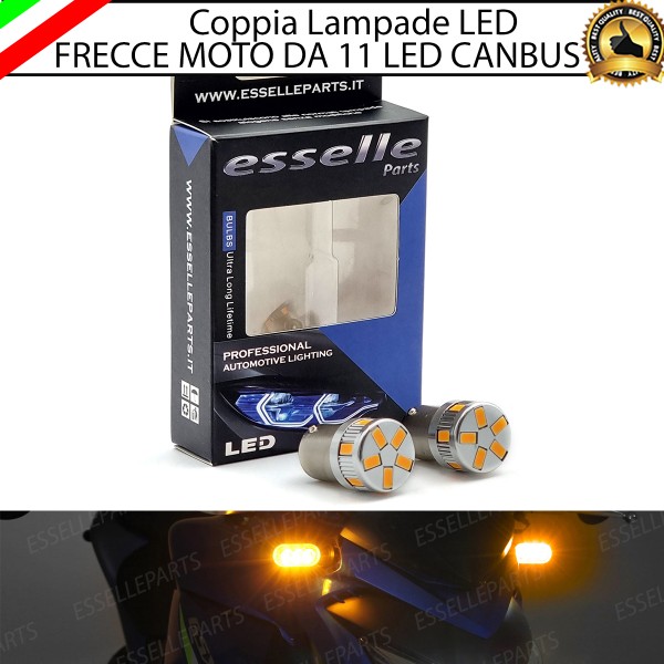 Coppia Frecce Anteriori a LED per Piaggio Medley 125 2016-2019 ABS