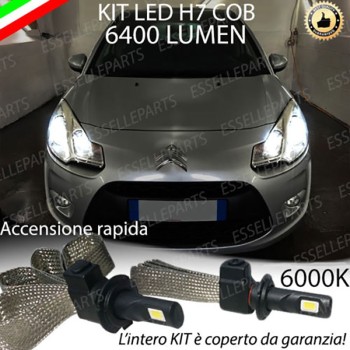 Kit Full LED H7 6400 LUMEN Anabbaglianti CITROEN C3 II