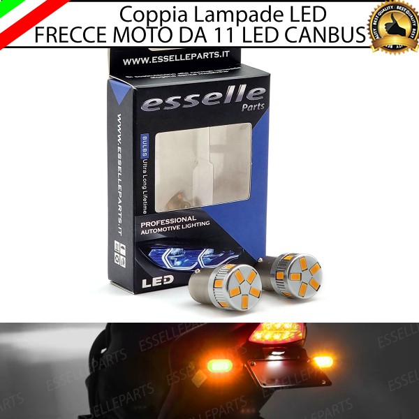 Coppia Frecce Posteriori a LED per Malaguti F10 50 1992-1999 Jet Line