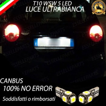Luci targa 5 LED Canbus