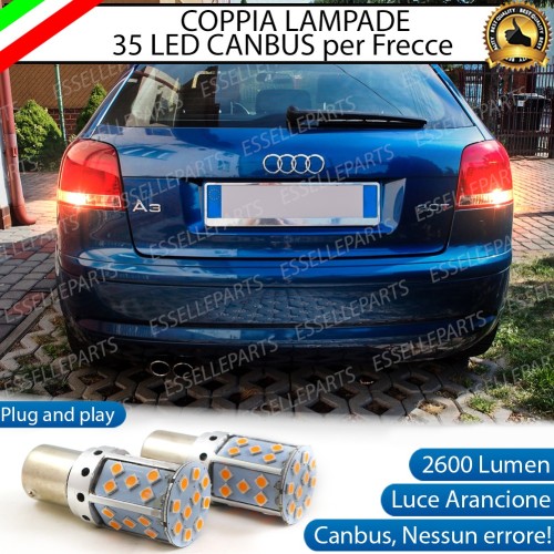 Lampade POSTERIORI PY21W BAU15S 35 LED Canbus AUDI A3 8P