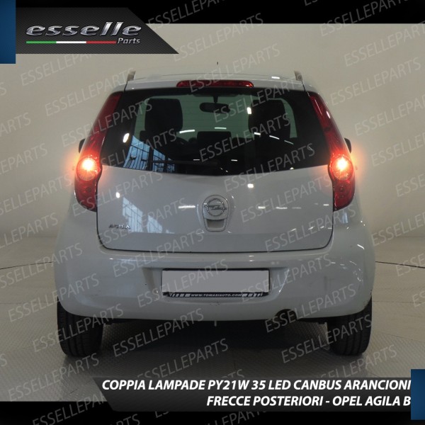 Coppia Frecce Posteriori PY21W 35 LED Canbus OPEL Agila B