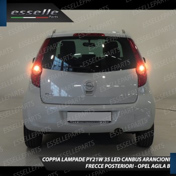 Coppia Frecce Posteriori PY21W 35 LED Canbus OPEL Agila B Coppia Frecce Posteriori PY21W 35 LED Canbus OPEL Agila B