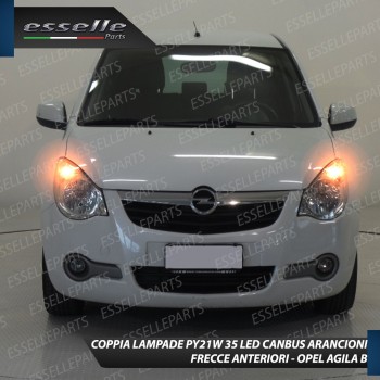Coppia Frecce Anteriori PY21W 35 LED Canbus Opel Agila B Coppia Frecce Anteriori PY21W 35 LED Canbus Opel Agila B