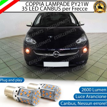 Coppia Frecce Anteriori PY21W 35 LED Canbus Opel Adam Coppia Frecce Anteriori PY21W 35 LED Canbus Opel Adam