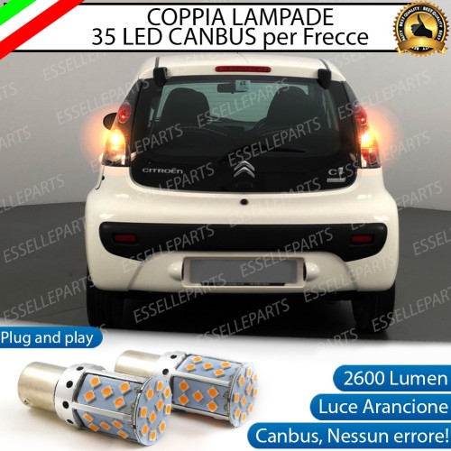 Coppia Frecce Posteriori P21W 35 LED Canbus Citroen C1 I