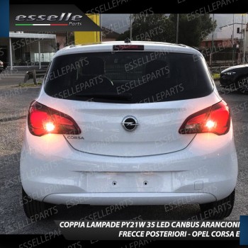 Coppia Frecce Posteriori PY21W 35 LED Canbus OPEL Corsa E Coppia Frecce Posteriori PY21W 35 LED Canbus OPEL Corsa E