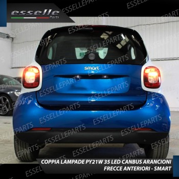 Coppia Frecce Posteriori PY21W 35 LED Canbus SMART Fortwo III Coppia Frecce Posteriori PY21W 35 LED Canbus SMART Fortwo III