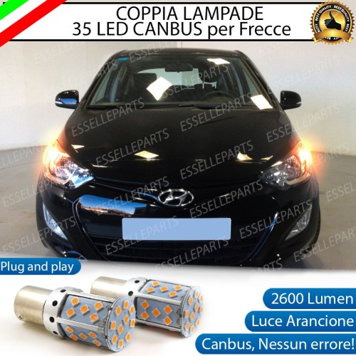 Coppia Frecce Anteriori PY21W 35 LED Canbus Hyundai I20 I