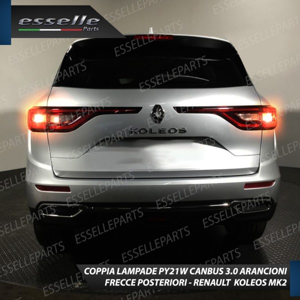 Coppia Frecce Posteriori PY21W 35 LED Canbus RENAULT Koleos II
