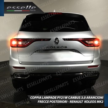 Coppia Frecce Posteriori PY21W 35 LED Canbus RENAULT Koleos II