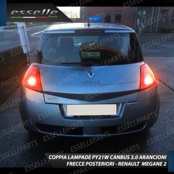 Coppia Frecce Posteriori PY21W 35 LED Canbus RENAULT Megane 2