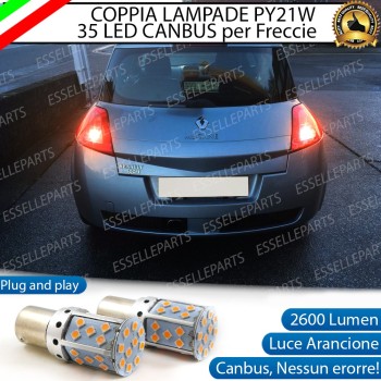 Coppia Frecce Posteriori PY21W 35 LED Canbus RENAULT Megane 2