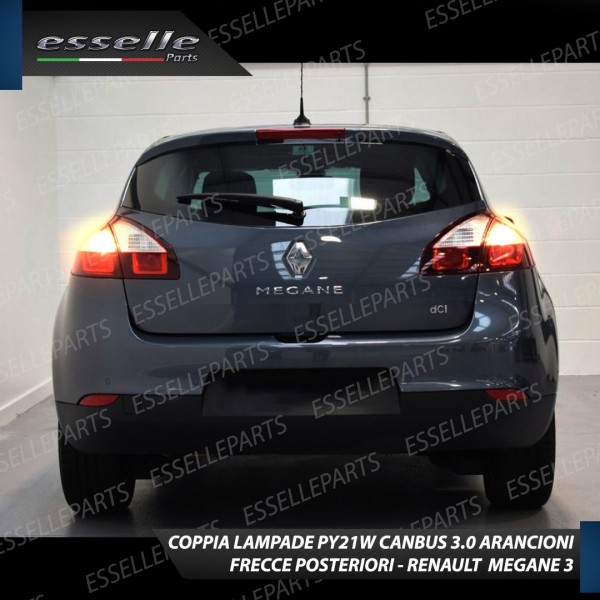 Coppia Frecce Posteriori PY21W 35 LED Canbus RENAULT Megane 3
