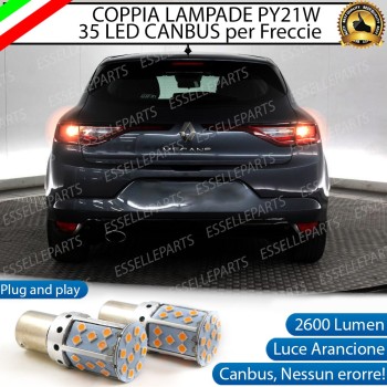 Coppia Frecce Posteriori PY21W 35 LED Canbus RENAULT Megane 4