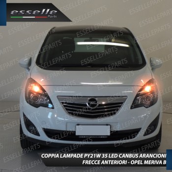 Coppia Frecce Anteriori PY21W 35 LED Canbus Opel Meriva B Coppia Frecce Anteriori PY21W 35 LED Canbus Opel Meriva B