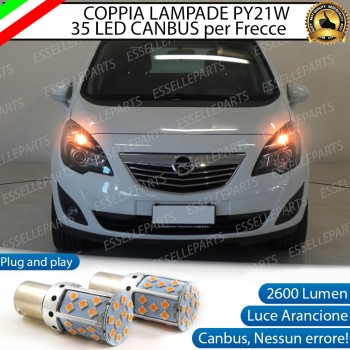 Coppia Frecce Anteriori PY21W 35 LED Canbus Opel Meriva B Coppia Frecce Anteriori PY21W 35 LED Canbus Opel Meriva B