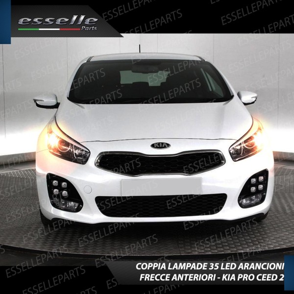 Coppia Frecce Anteriori PY21W 35 LED Canbus Kia Ceed Pro Ceed 2
