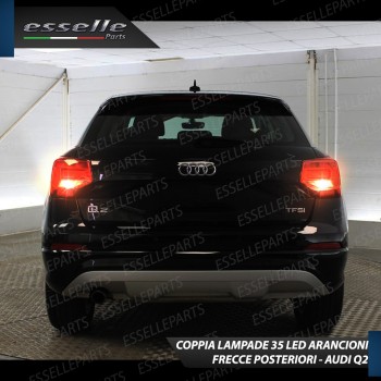 Lampada PY21W BAU15S Canbus AUDI Q2 ARANCIONE FRECCE Luce AMBRA