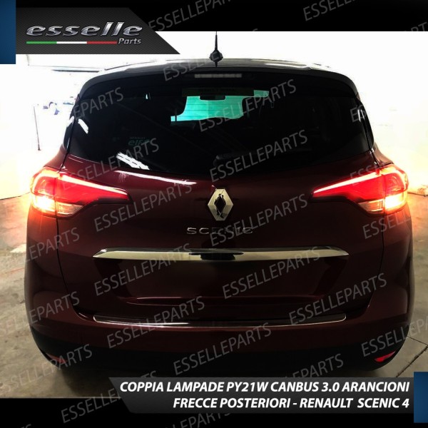 Coppia Frecce Posteriori PY21W 35 LED Canbus RENAULT Scenic 4