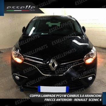 Coppia Frecce Anteriori PY21W 35 LED Canbus Renault Scenic 4