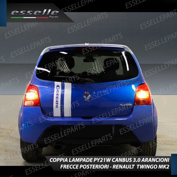 Coppia Frecce Posteriori PY21W 35 LED Canbus RENAULT Twingo 2