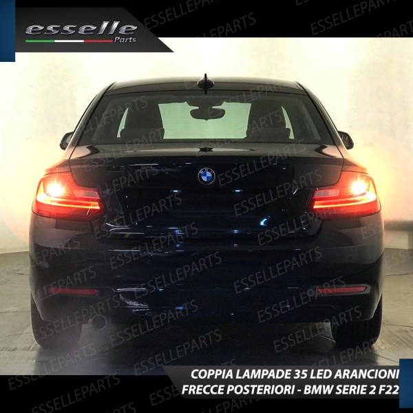 Coppia Frecce Posteriori PY21W 35 LED Canbus BMW SERIE 2 F22
