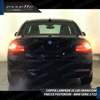 Coppia Frecce Posteriori PY21W 35 LED Canbus BMW SERIE 2 F22