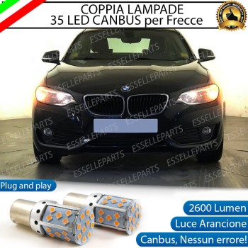 Coppia Frecce Anteriori PY21W 35 LED Canbus BMW SERIE 2 F22