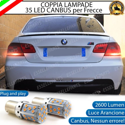 Coppia Frecce Posteriori PY21W 35 LED Canbus BMW SERIE 3 E92