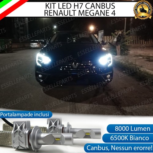 Kit Full LED H7 8000 LUMEN Anabbaglianti RENAULT MEGANE IV