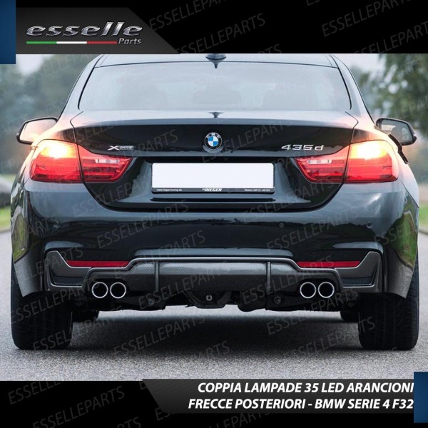 Coppia Frecce Posteriori P21W 35 LED Canbus BMW SERIE 4 F32 F36