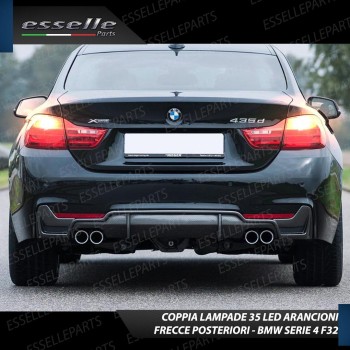 Coppia Frecce Posteriori P21W 35 LED Canbus BMW SERIE 4 F32 F36