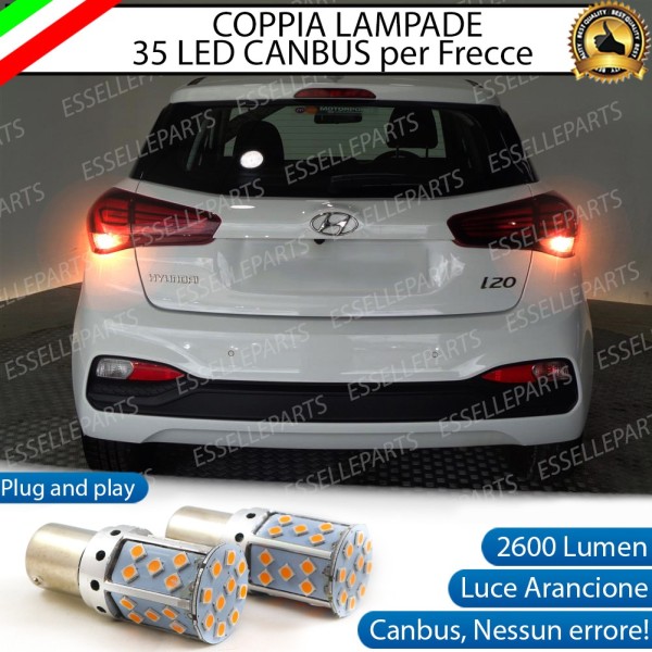 Coppia Frecce Posteriori PY21W 35 LED Canbus HYUNDAI I20 II