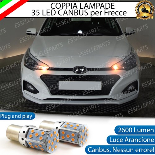 Coppia Frecce Anteriori PY21W 35 LED Canbus HYUNDAI I20 II